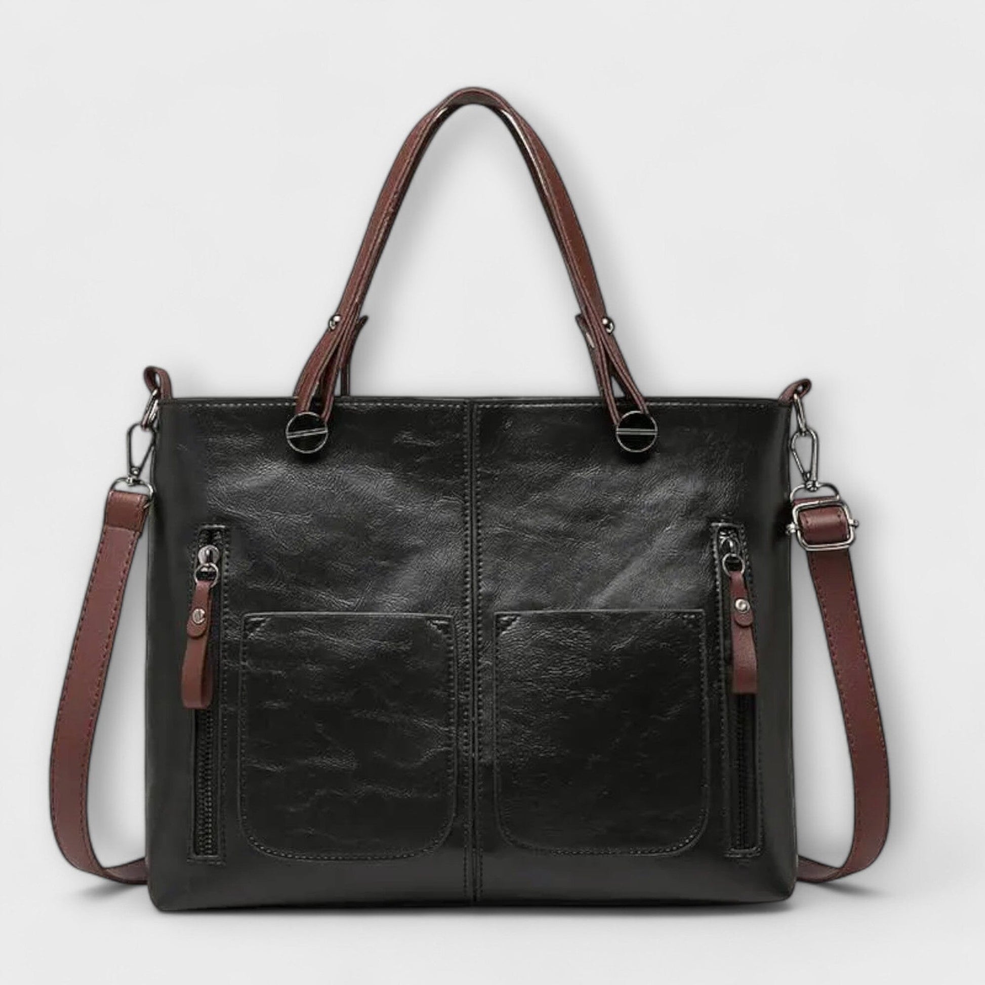 Rita. – Bolso de cuero elegante Rita. – Bolso de cuero elegante Rita Negro