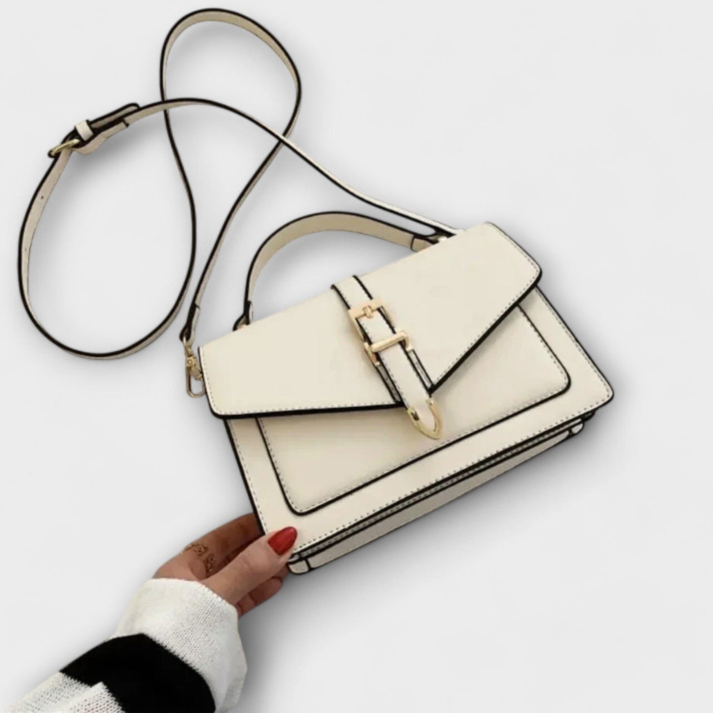 Rita. – Bolso de hombro clásico Rita. – Bolso de hombro clásico Rita Blanco