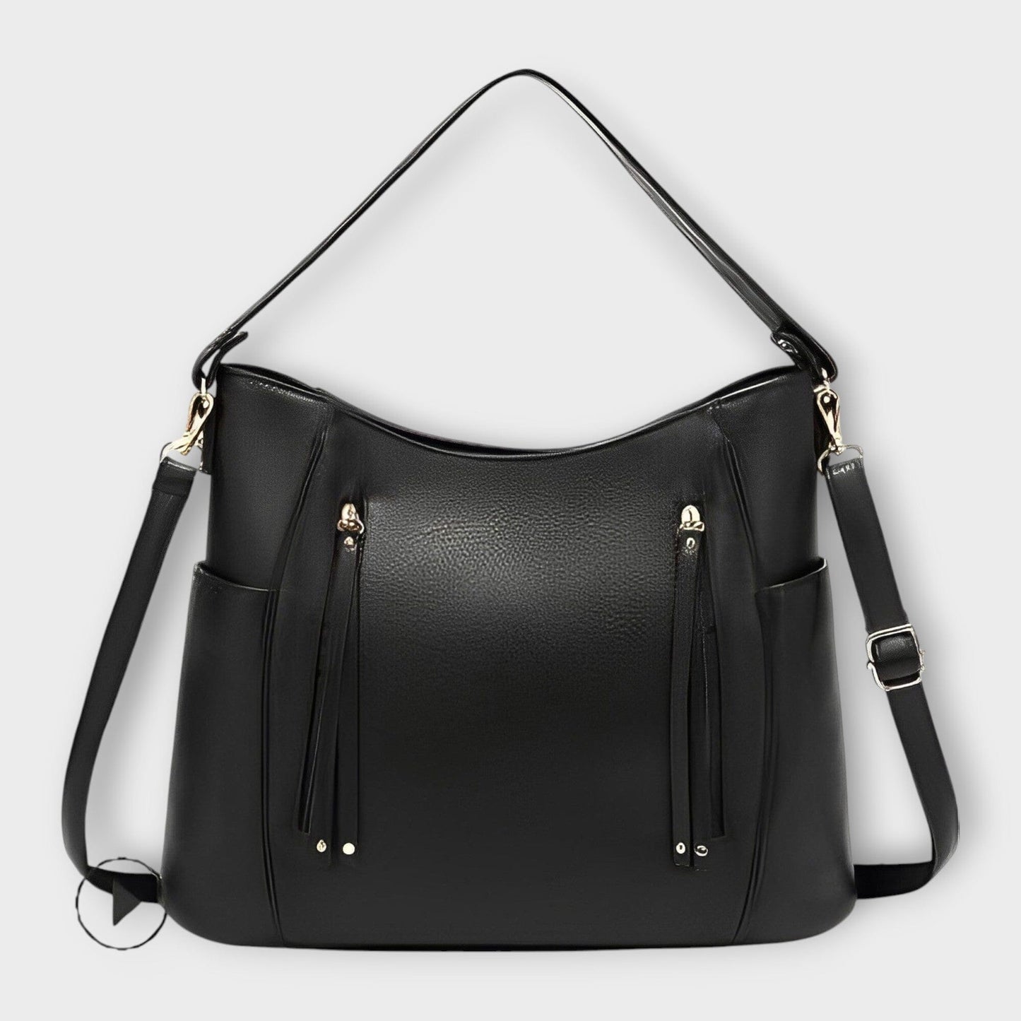 Rita. – Bolso de mano elegante inspirado en el vintage Rita. – Bolso de mano elegante inspirado en el vintage Rita Negro