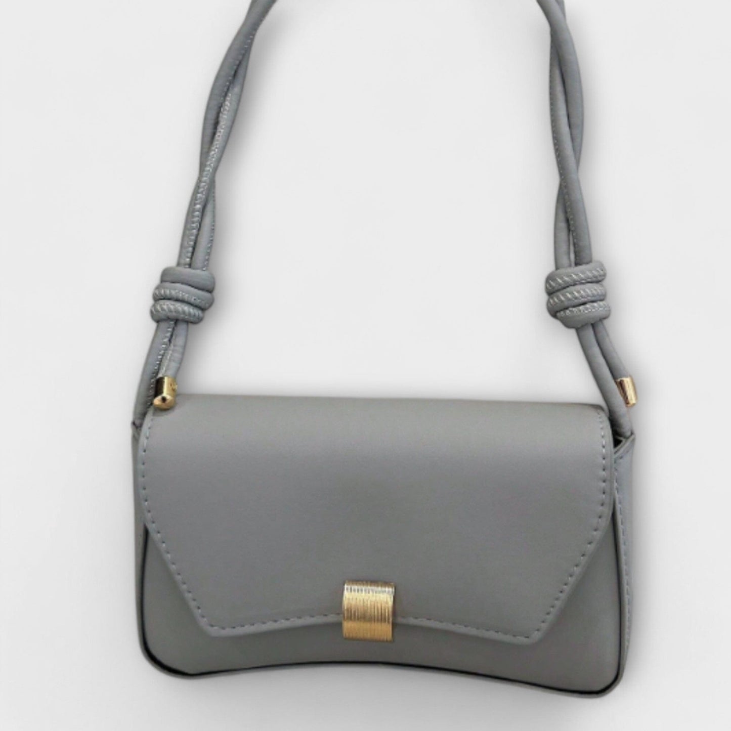 Rita. – Bolso vintage con solapa Rita. – Bolso vintage con solapa Rita Hellgrau