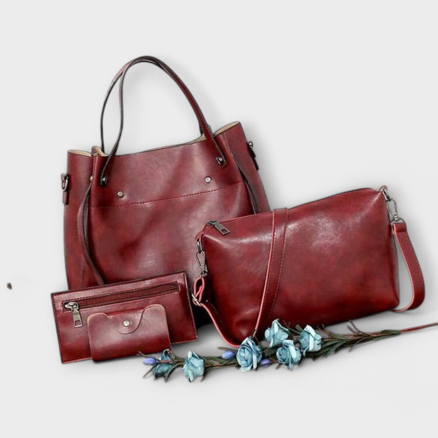 Rita. – Set de 4 bolsos vintage Rita. – Set de 4 bolsos vintage Rita Rojo