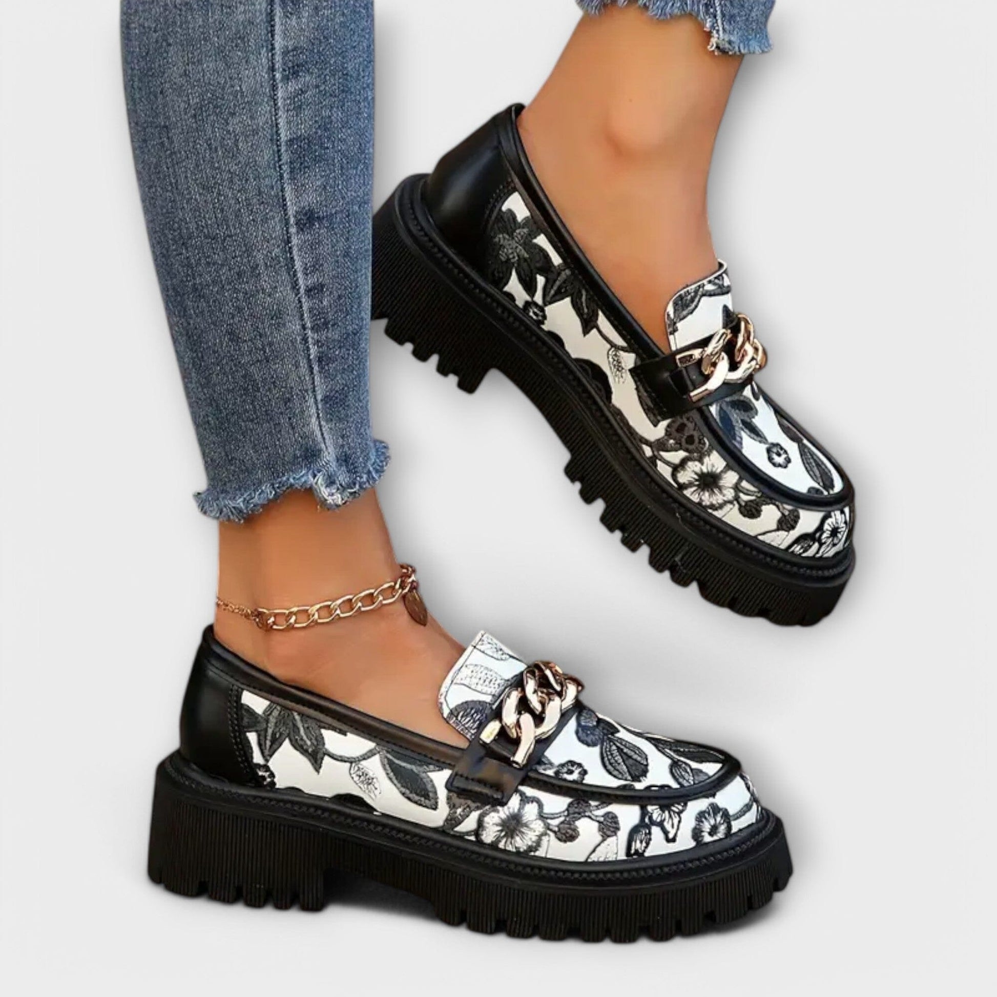 Sandra – Mocasines retro elegantes Sandra – Mocasines retro elegantes A minha loja