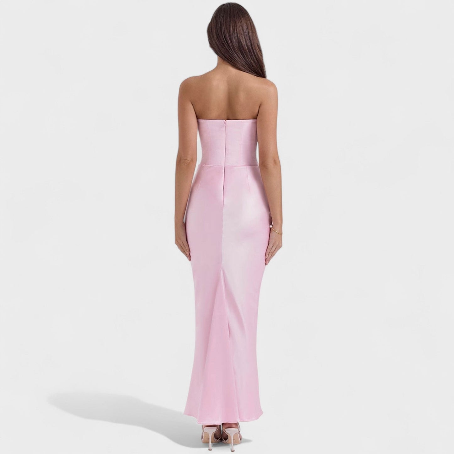 Clara – Vestido Corset Satinado