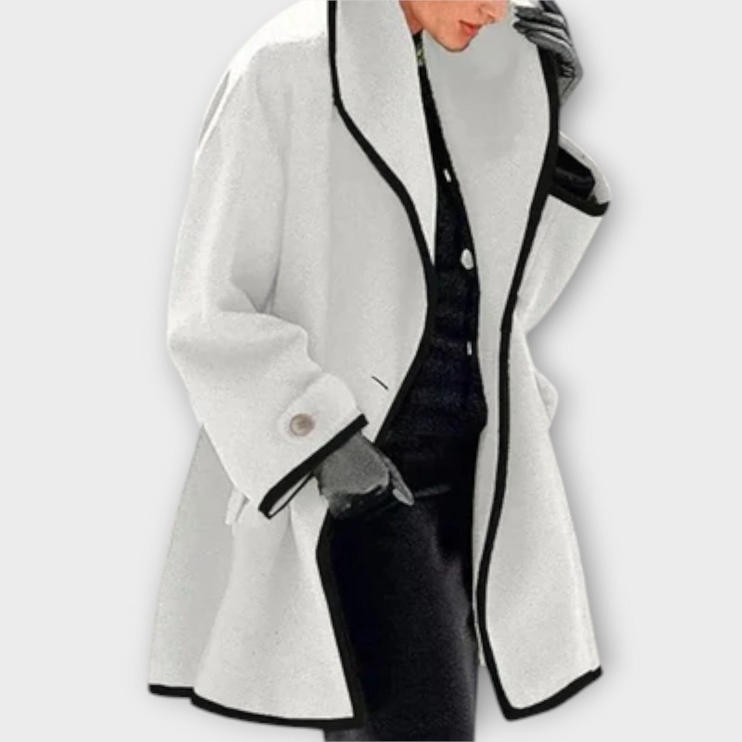 Sherry - Elegante Abrigo Trench Sherry - Elegante Abrigo Trench A minha loja Blanco S