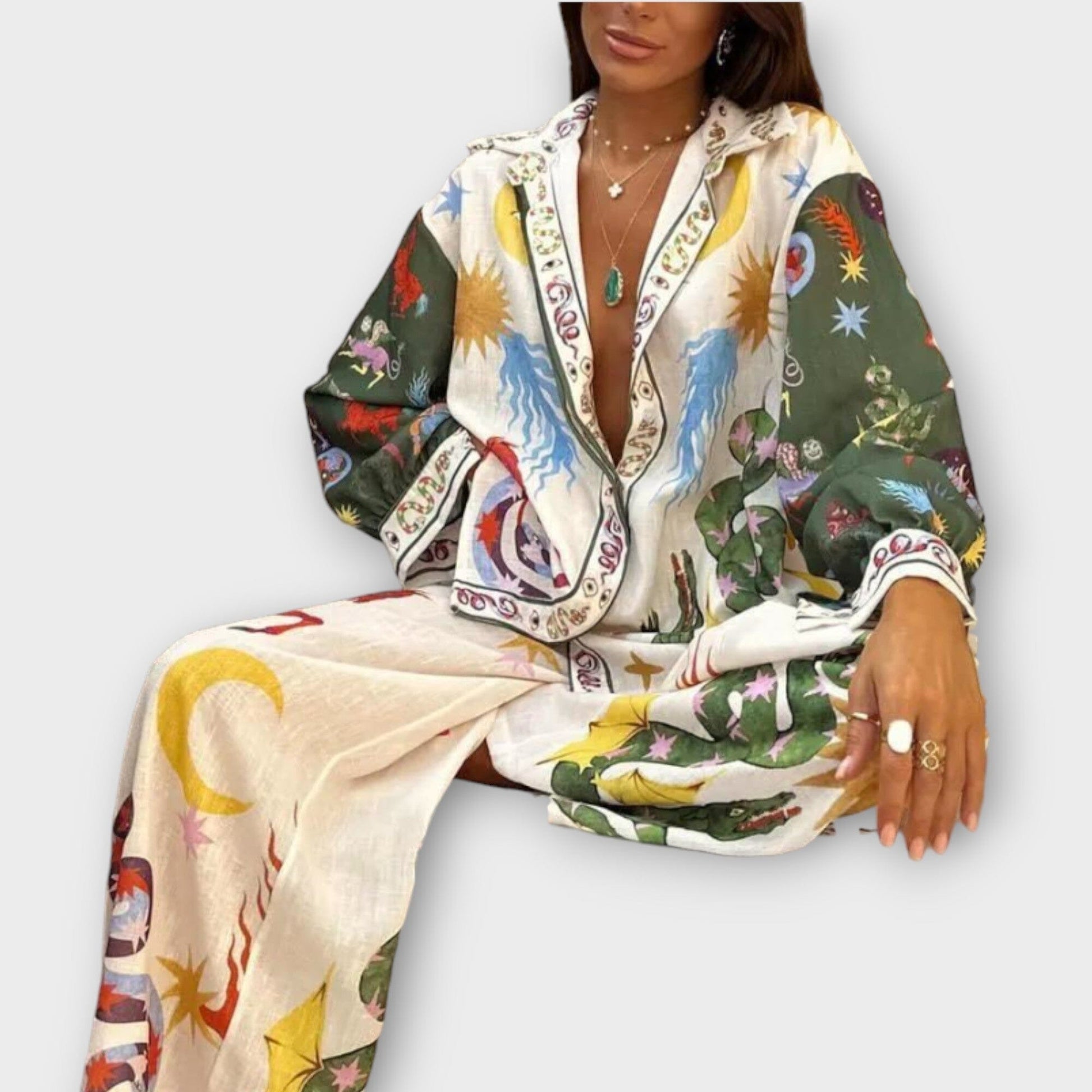 Stella - Elegante Conjunto de Dos Piezas para Mujer Stella - Elegante Conjunto de Dos Piezas para Mujer A minha loja