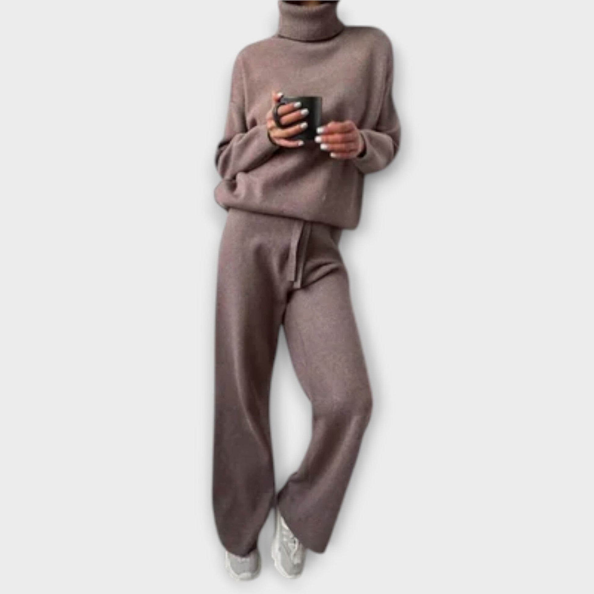 Theresa - Conjunto Acogedor Theresa - Conjunto Acogedor A minha loja Khaki S