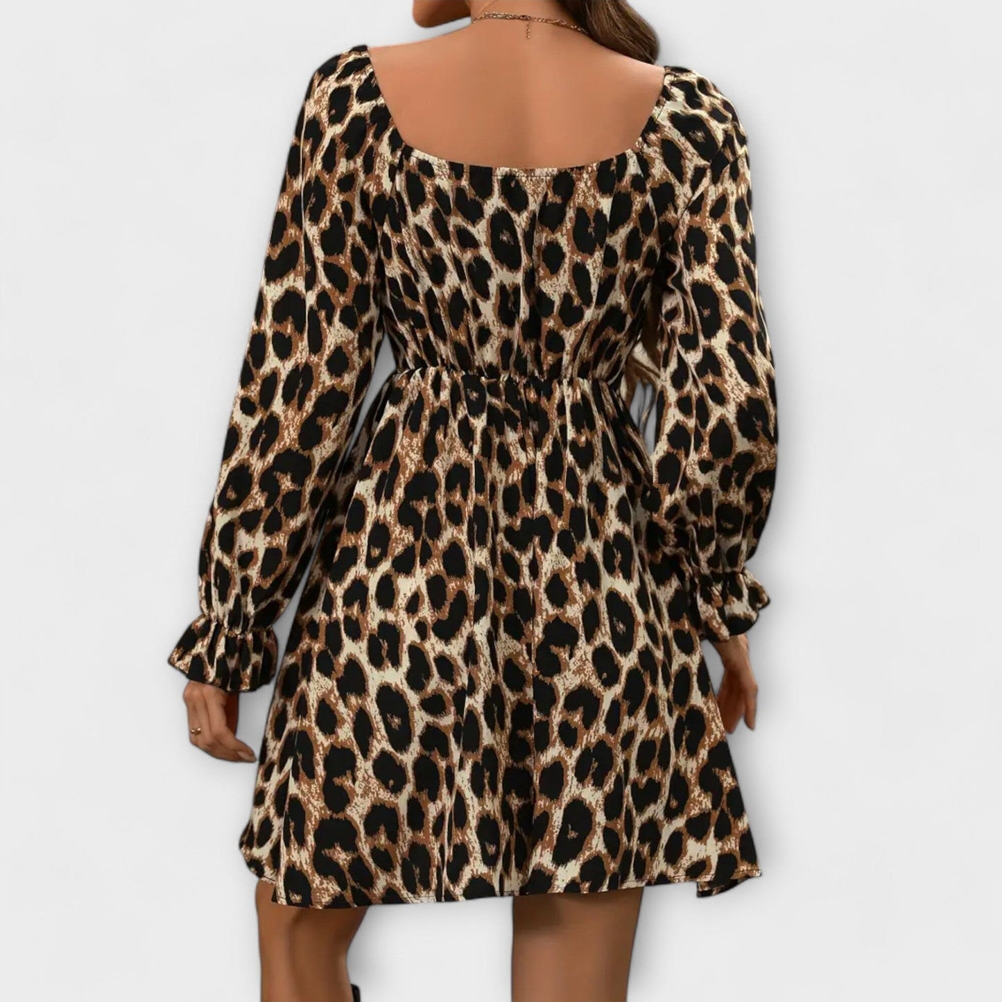 Vestido encantador con estampado de leopardo Vestido encantador con estampado de leopardo A minha loja