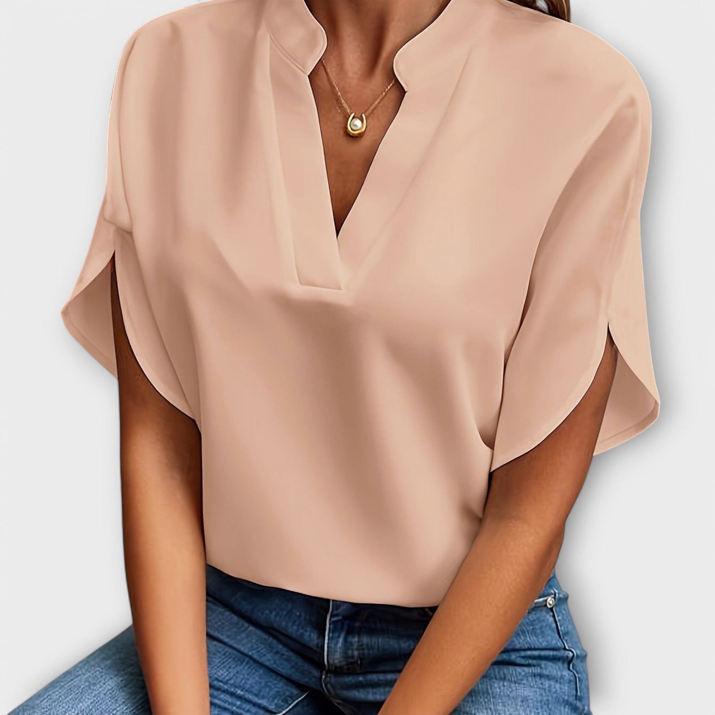 Vivi - Elegante y Ligera Blusa para Mujer Vivi - Elegante y Ligera Blusa para Mujer A minha loja Aprikose S