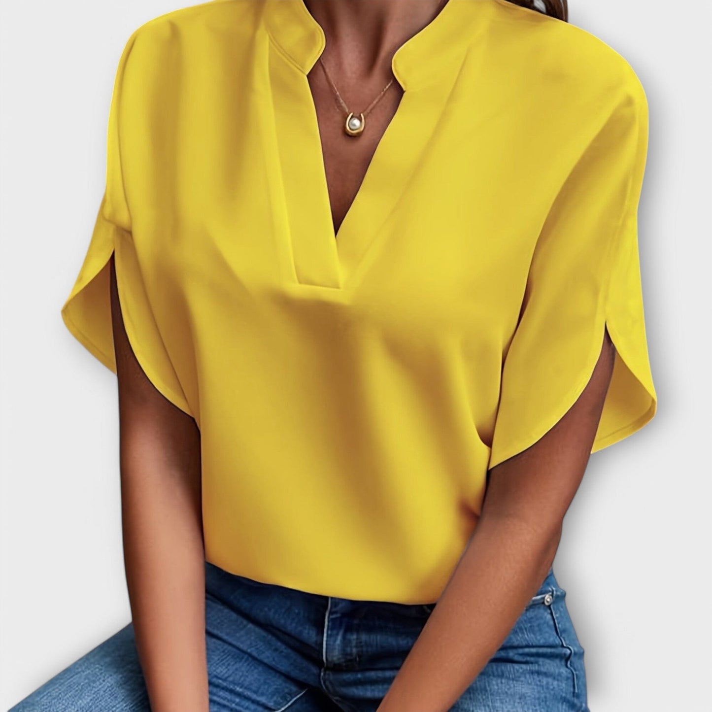 Vivi - Elegante y Ligera Blusa para Mujer Vivi - Elegante y Ligera Blusa para Mujer A minha loja Gelb S