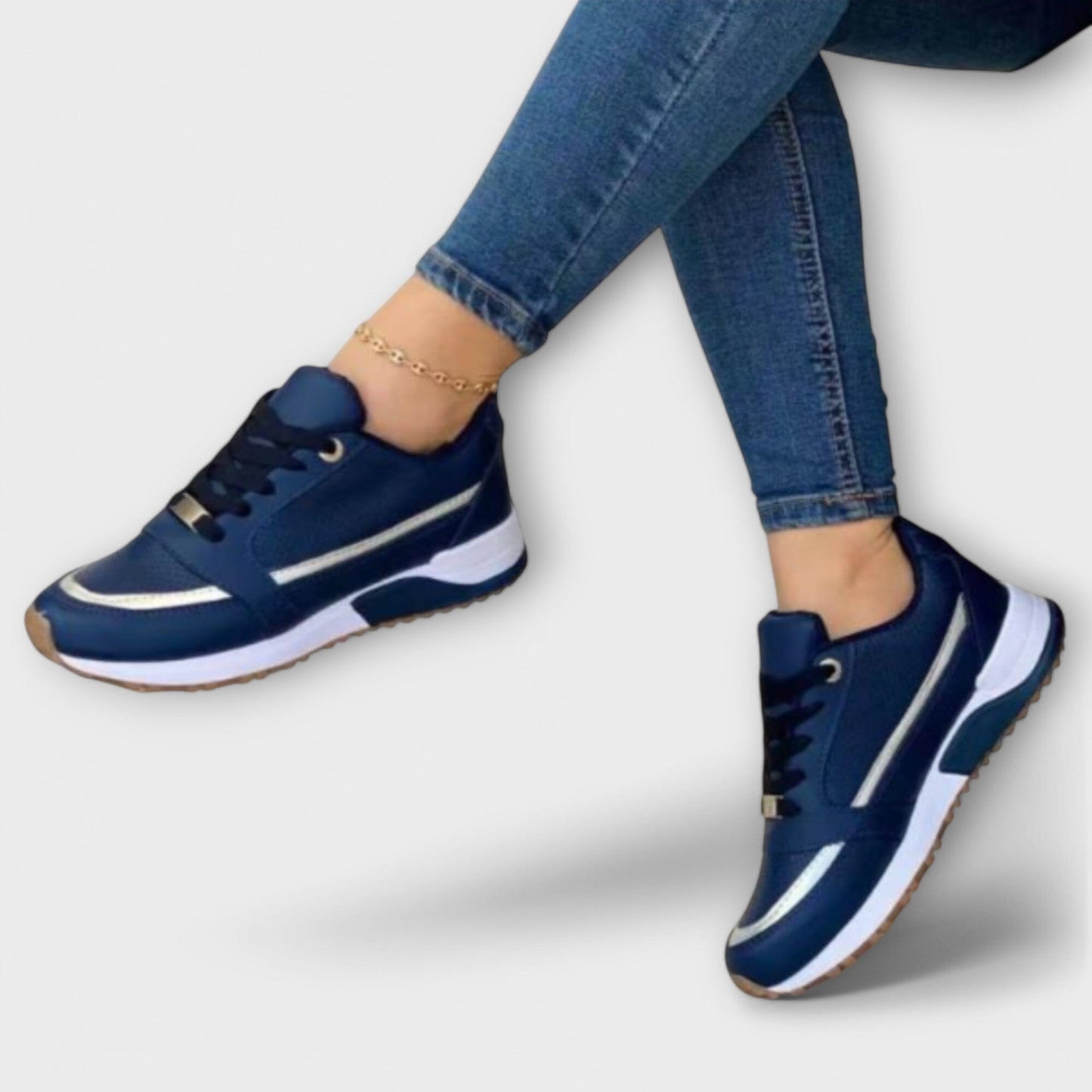 Zapatillas ortopédicas ligeras para mujer Zapatillas ortopédicas ligeras para mujer A minha loja Azul 36