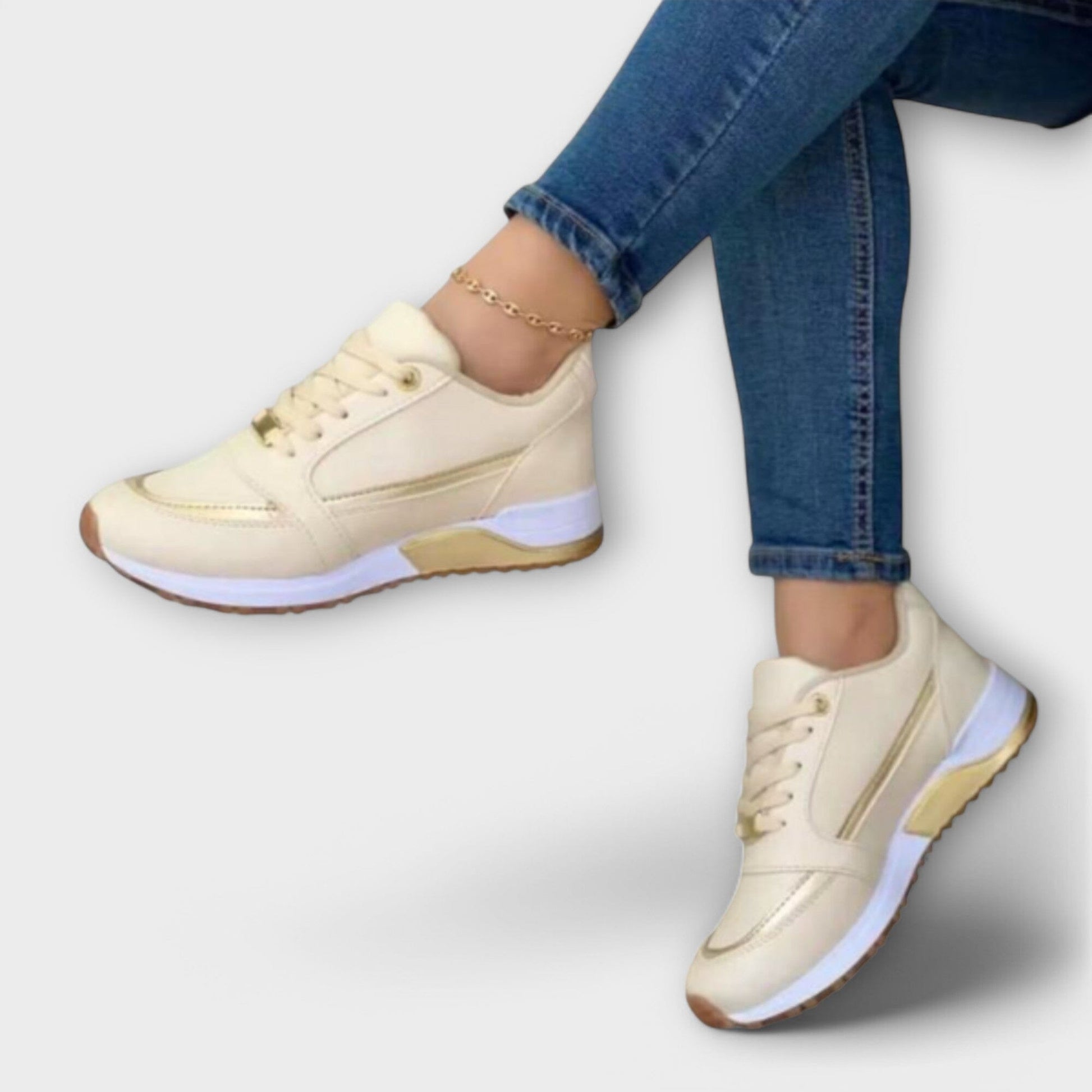 Zapatillas ortopédicas ligeras para mujer Zapatillas ortopédicas ligeras para mujer A minha loja Beige 36