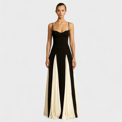 Vestido Gala Noir Marfil
