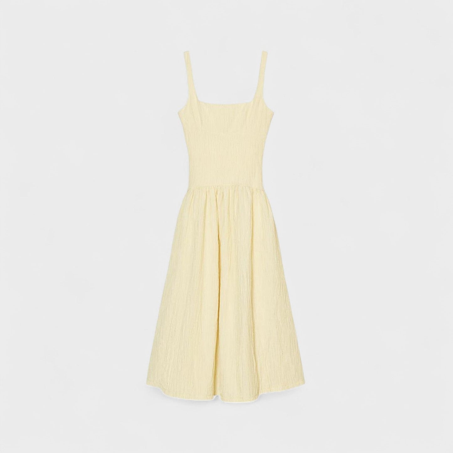 Catalina – Vestido Midi Amarillo