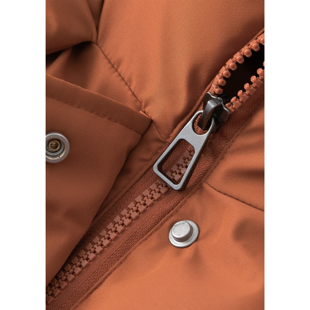 Chaqueta acolchada larga con capucha - Alicia