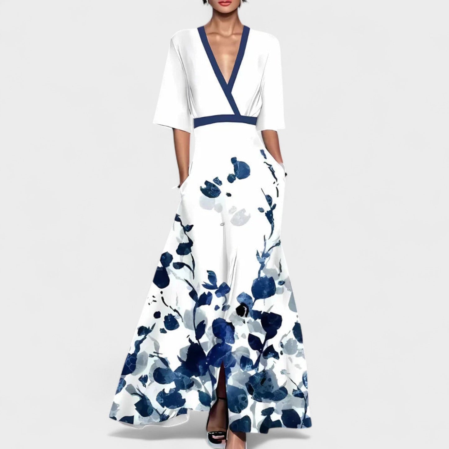 Quendolin | Vestido con estampado floral