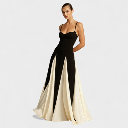 Vestido Gala Noir Marfil
