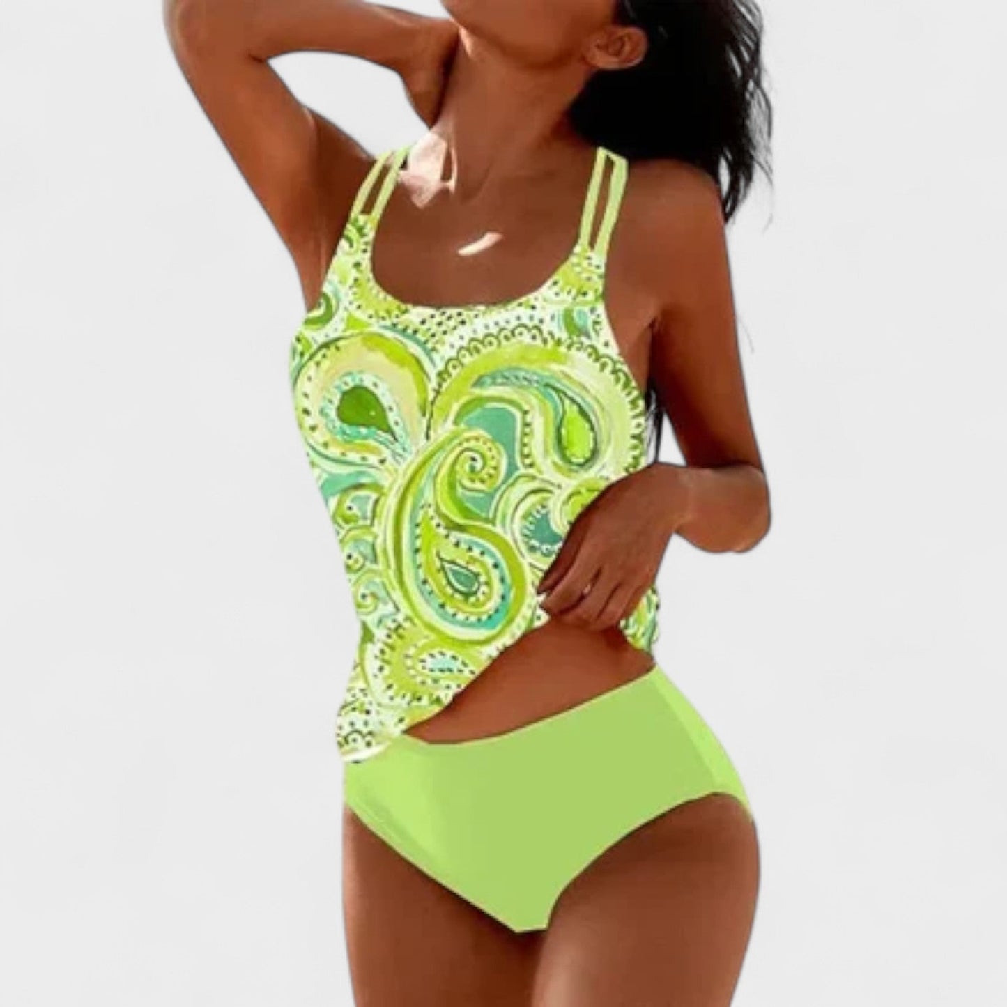 Alina – Bikini Bohemio con Soporte