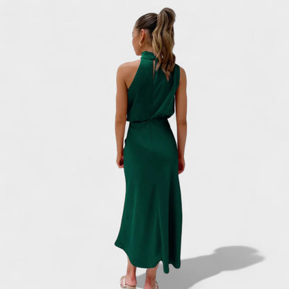 Alba – Vestido de Elegancia Satinada