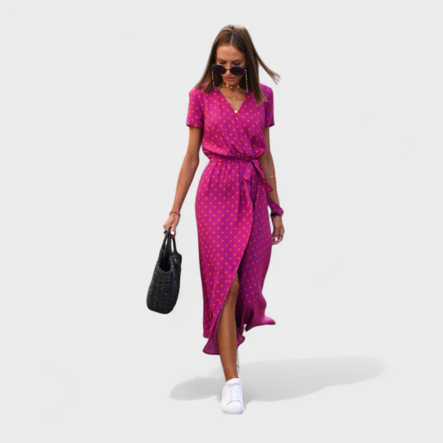 Vestido Lirio Rosa – Estilo Boho Chic