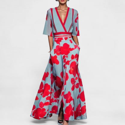 Quendolin | Vestido con estampado floral