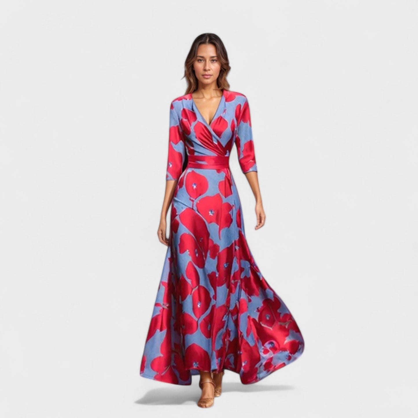 Quendolin | Vestido con estampado floral
