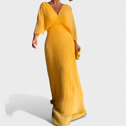Gala – Vestido Largo Plisado