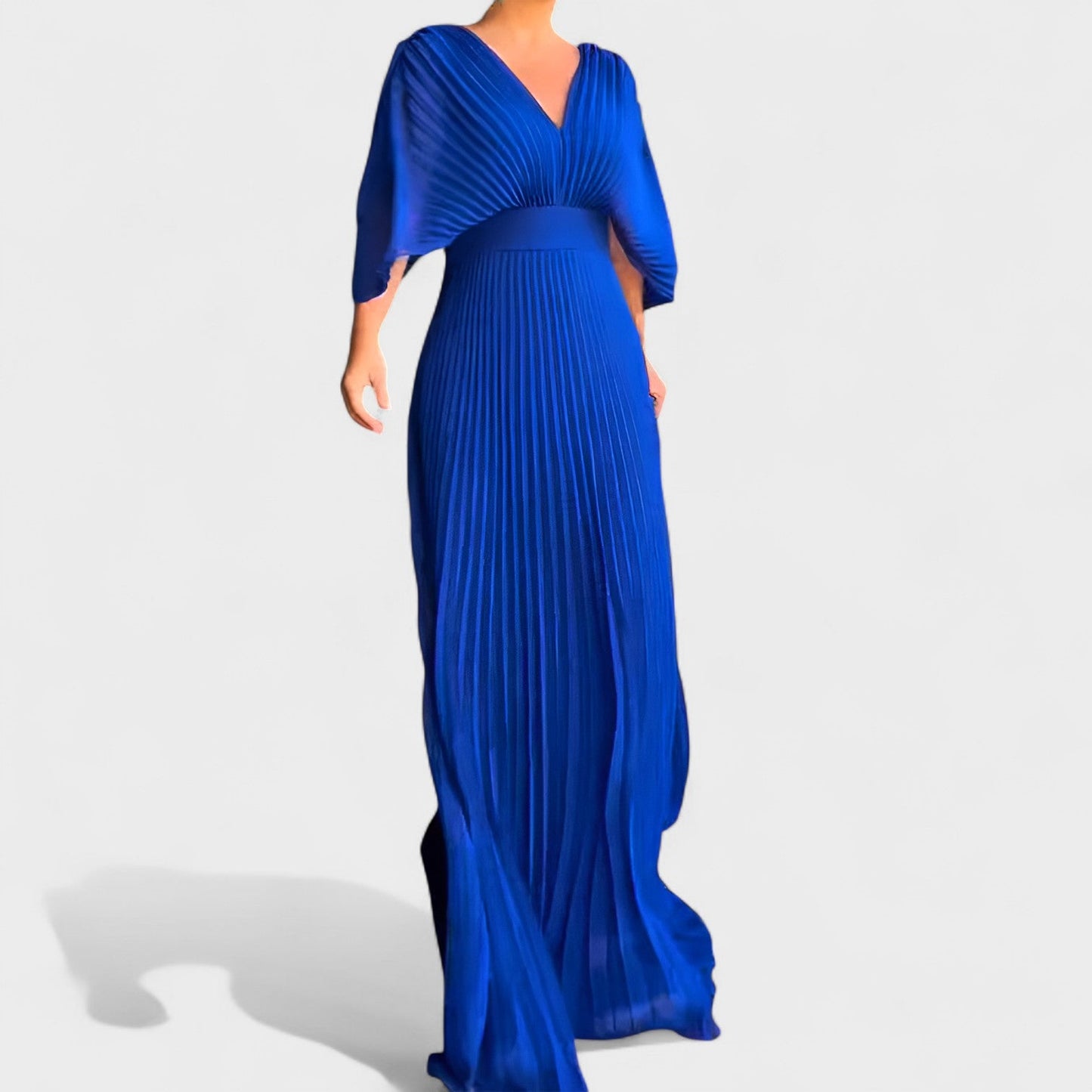 Gala – Vestido Largo Plisado