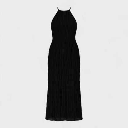 ADELINE - VESTIDO LARGO CON CUELLO HALTER ADELINE - VESTIDO LARGO CON CUELLO HALTER Rita 