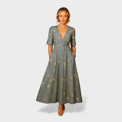 Quendolin | Vestido con estampado floral
