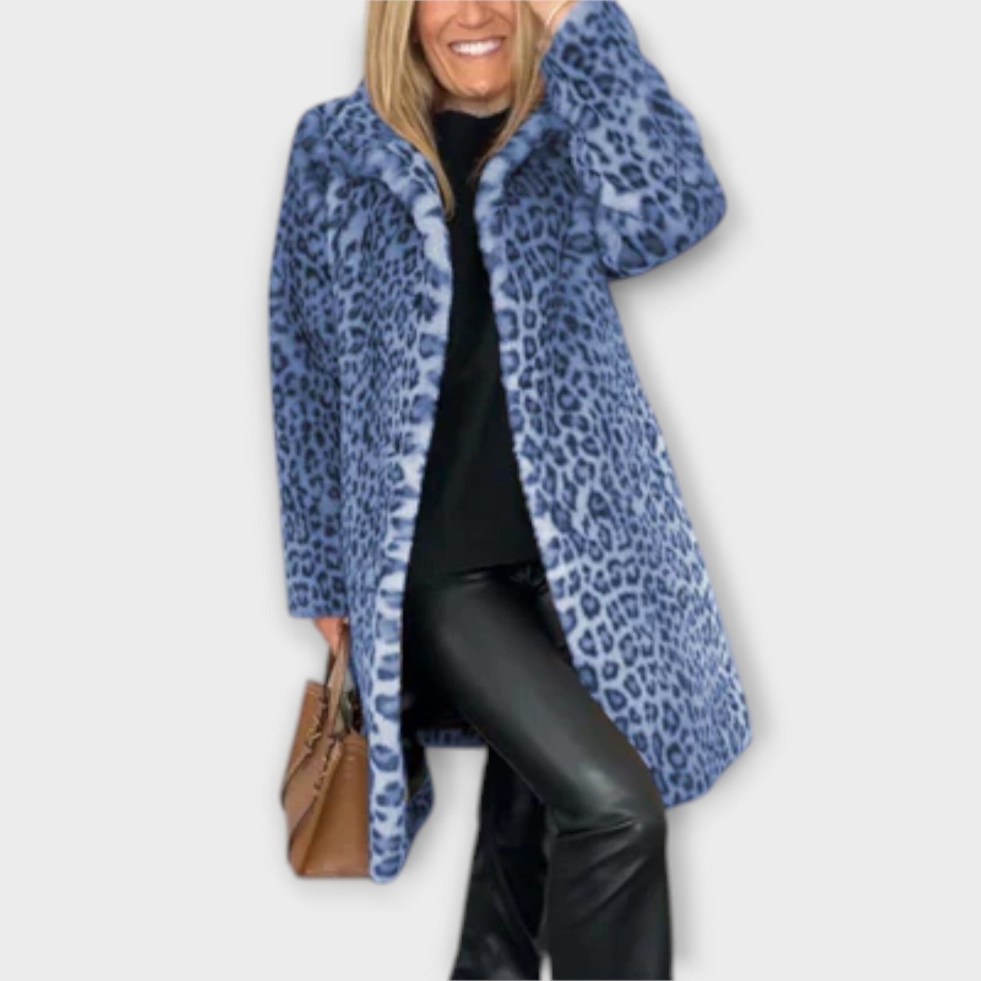 Amara - El Abrigo de Leopardo Amara - El Abrigo de Leopardo A minha loja Azul S 