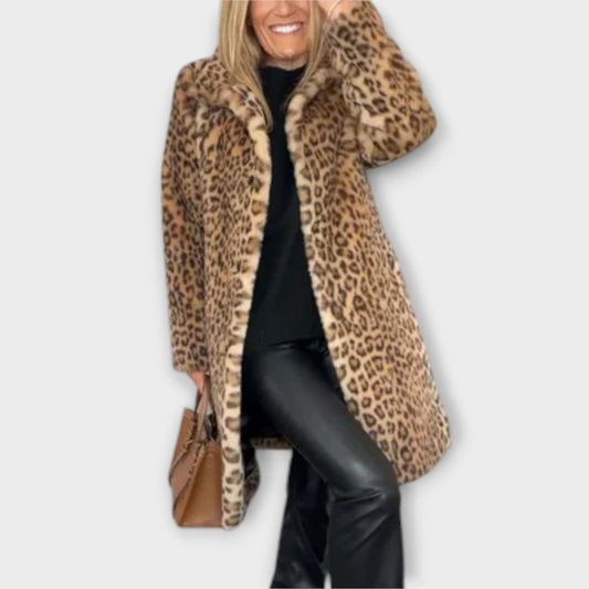 Amara - El Abrigo de Leopardo Amara - El Abrigo de Leopardo A minha loja Beige S 