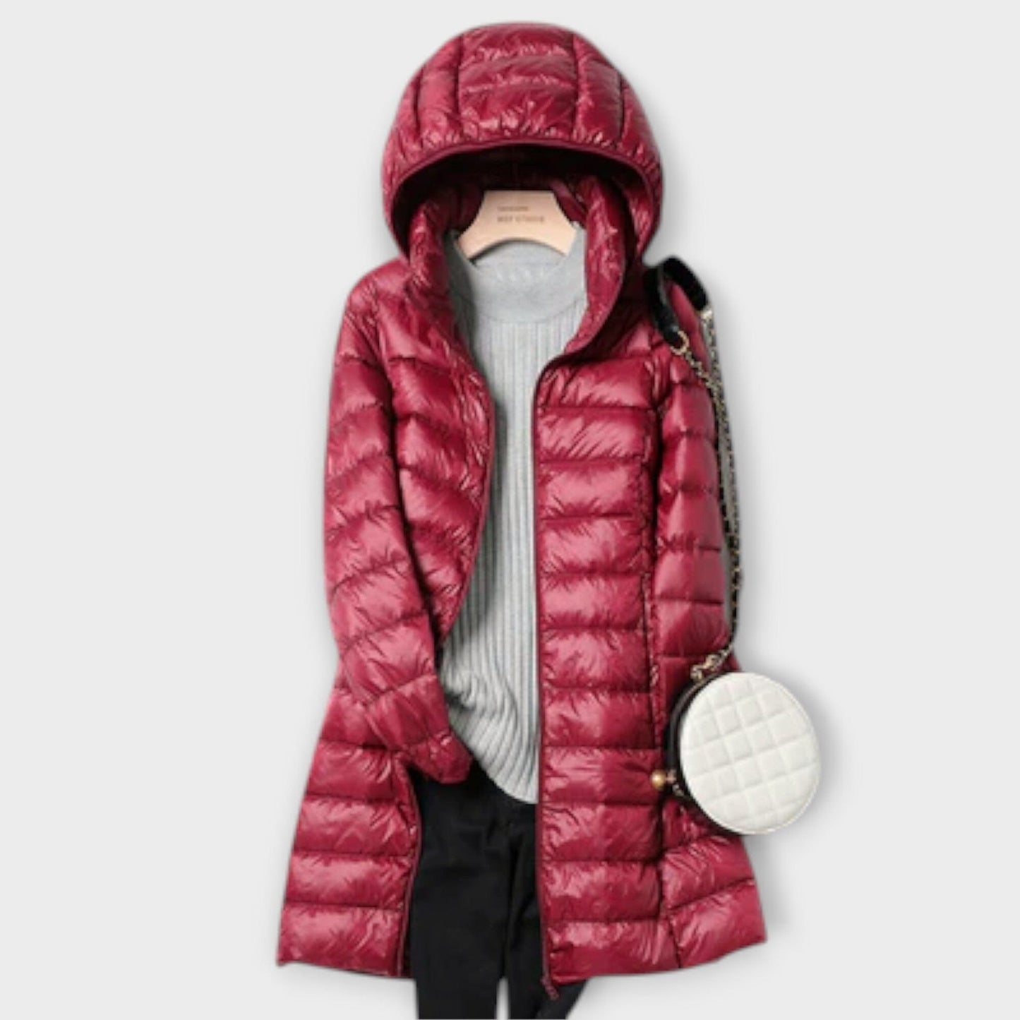 Annika – Chaqueta de plumas ultraligera e impermeable Annika – Chaqueta de plumas ultraligera e impermeable A minha loja Granat S 