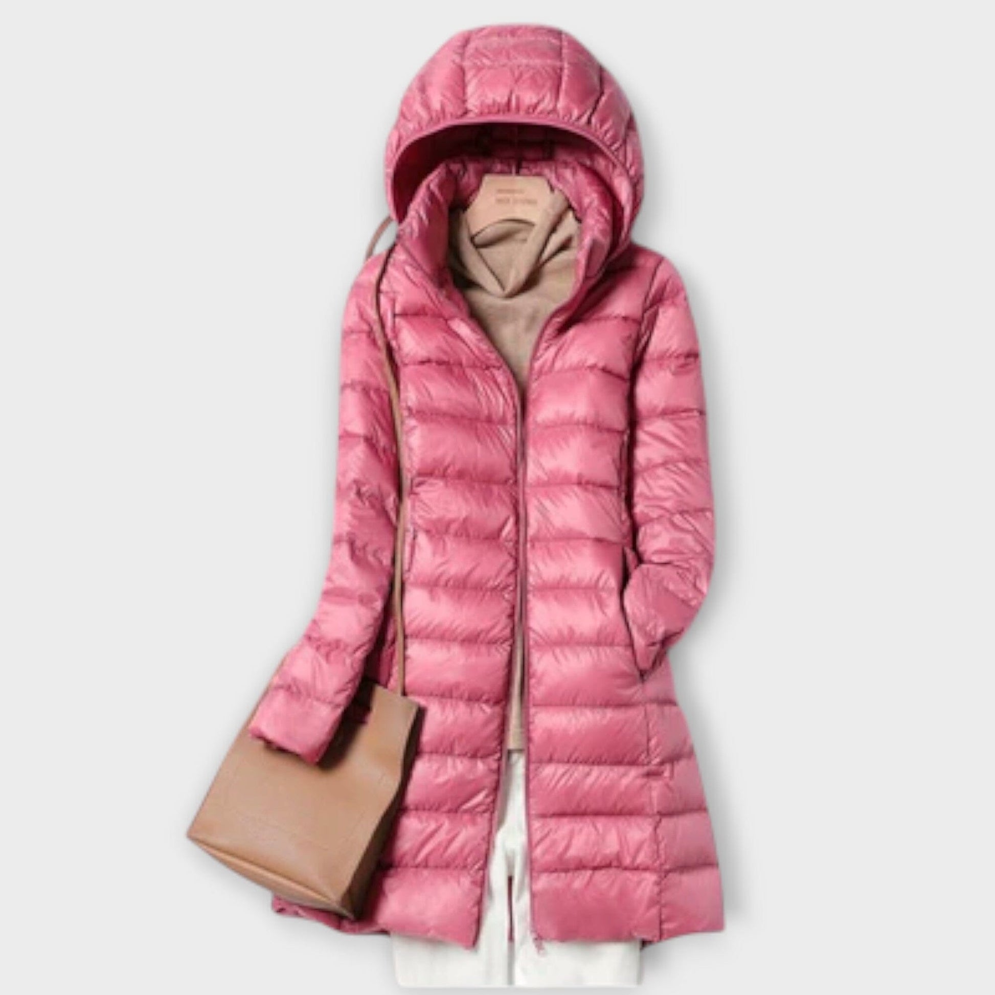 Annika – Chaqueta de plumas ultraligera e impermeable Annika – Chaqueta de plumas ultraligera e impermeable A minha loja Rosa S 