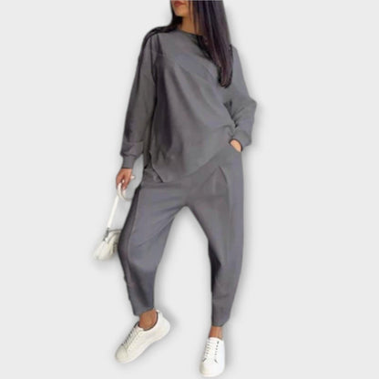 Audrey – Conjunto Casual de 2 Piezas Audrey – Conjunto Casual de 2 Piezas A minha loja Grau S 