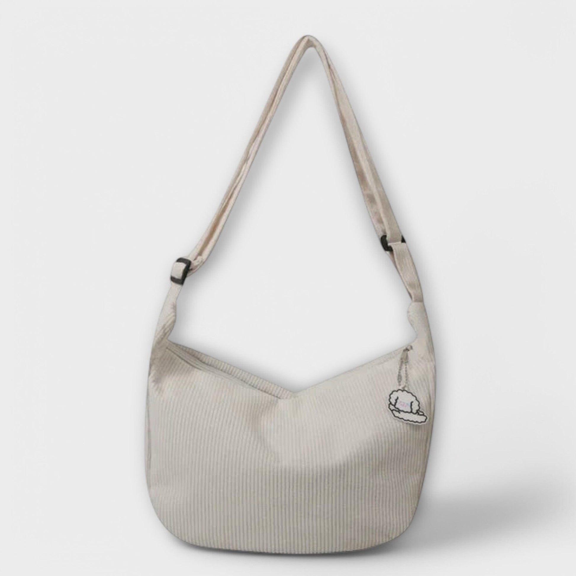 Bolsos bandolera de pana para mujer Bolsos bandolera de pana para mujer Rita Beige 