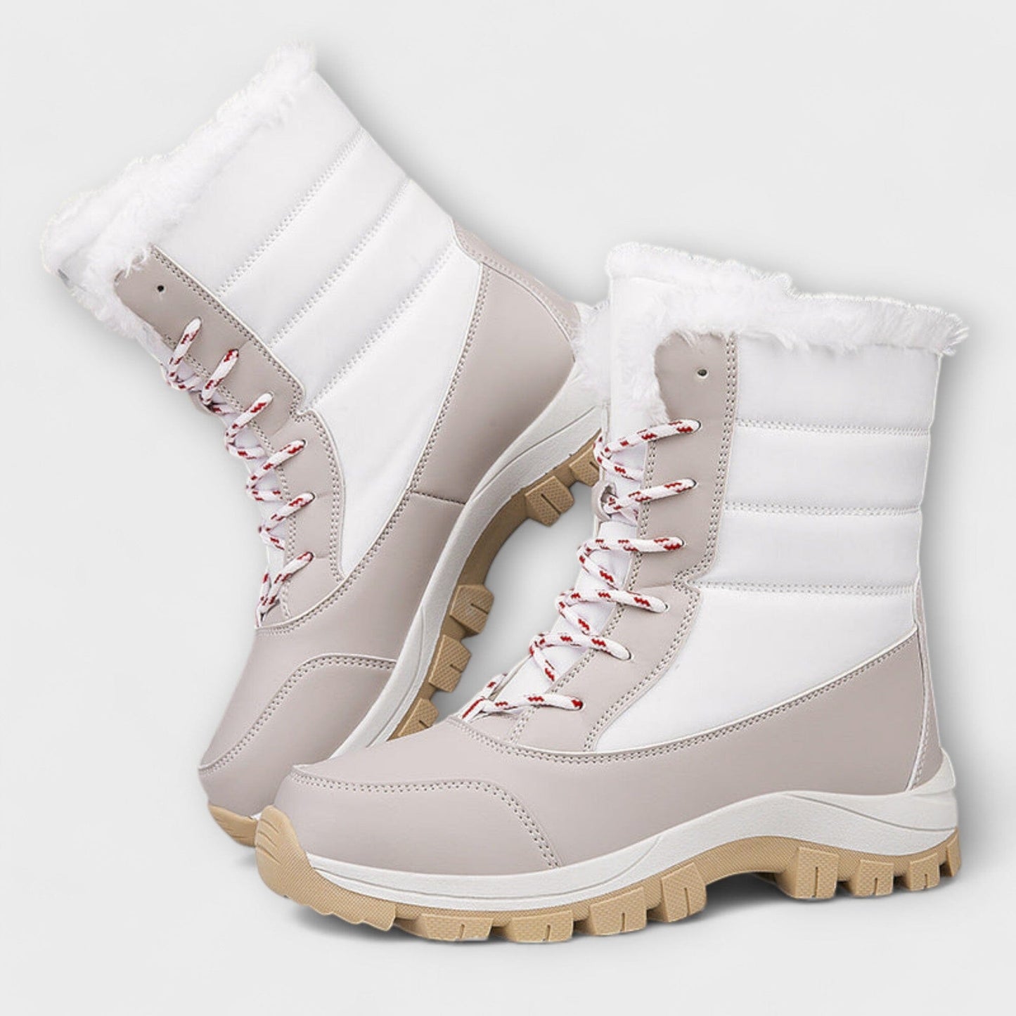 Botas de invierno impermeables Botas de invierno impermeables A minha loja Beige 35 