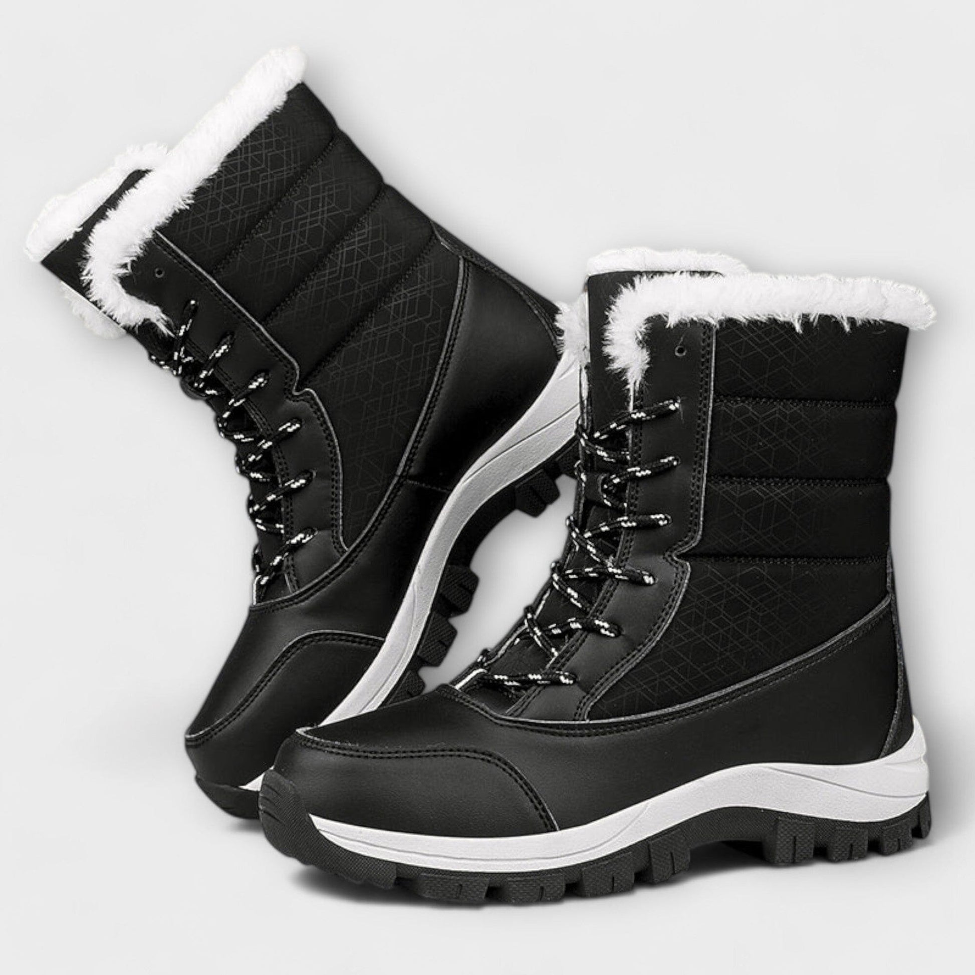 Botas de invierno impermeables Botas de invierno impermeables A minha loja Negro 35 