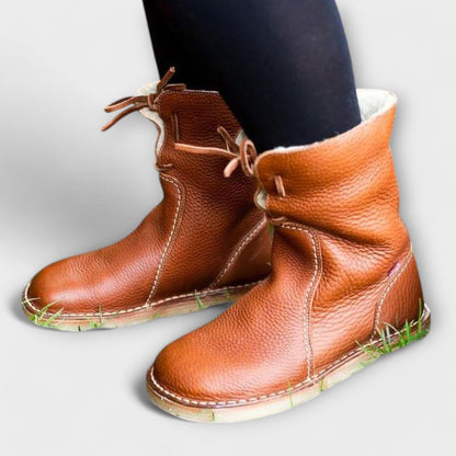 Botas impermeables con forro de lana Botas impermeables con forro de lana A minha loja 