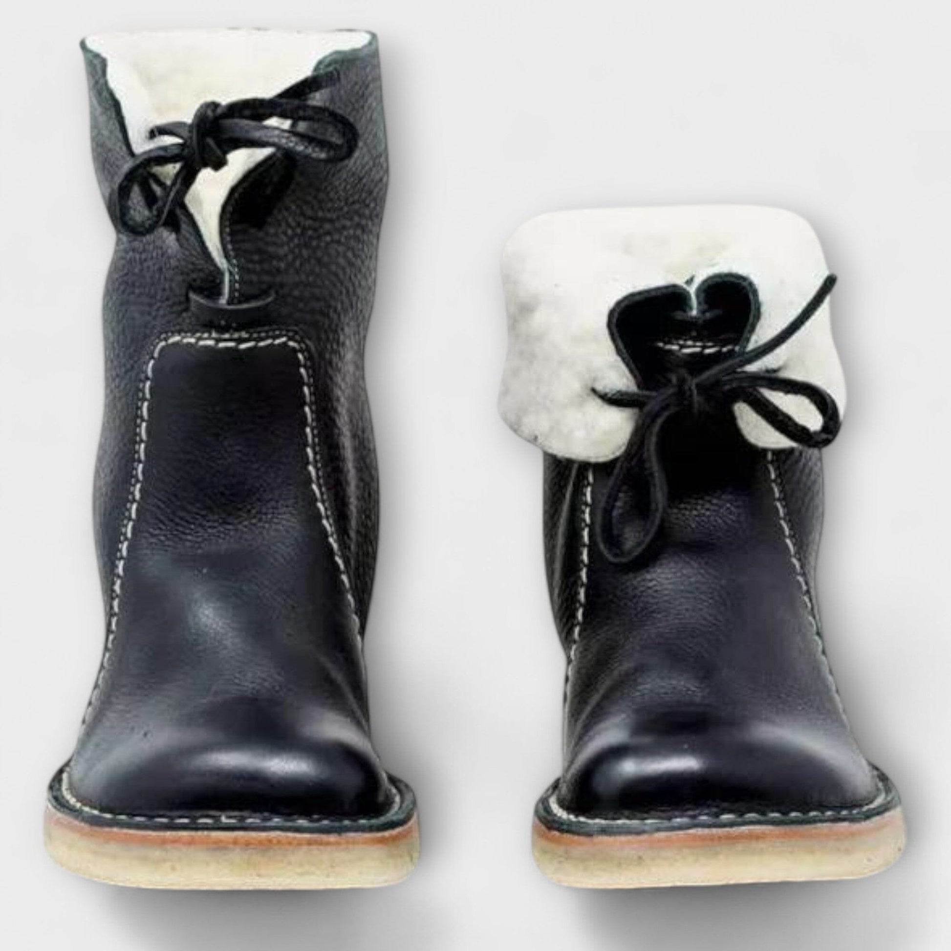Botas impermeables con forro de lana Botas impermeables con forro de lana A minha loja 