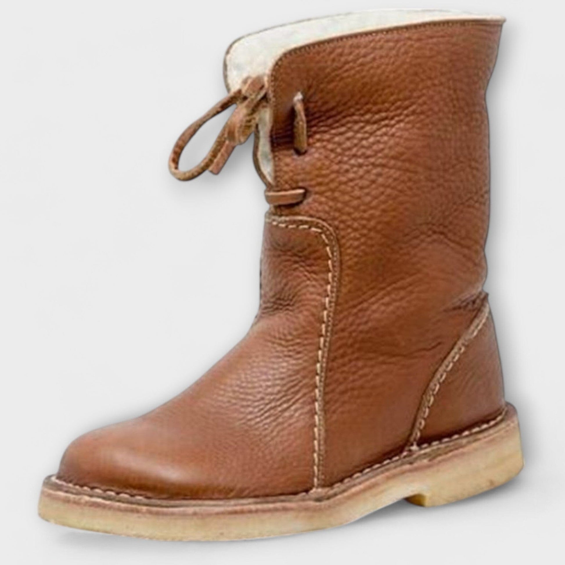 Botas impermeables con forro de lana Botas impermeables con forro de lana A minha loja Braun 35 