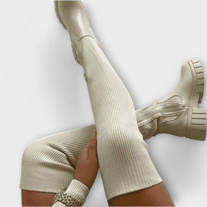 Botas por encima de la rodilla Botas por encima de la rodilla A minha loja Blanco 36 
