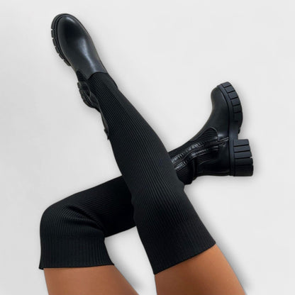 Botas por encima de la rodilla Botas por encima de la rodilla A minha loja Negro 36 