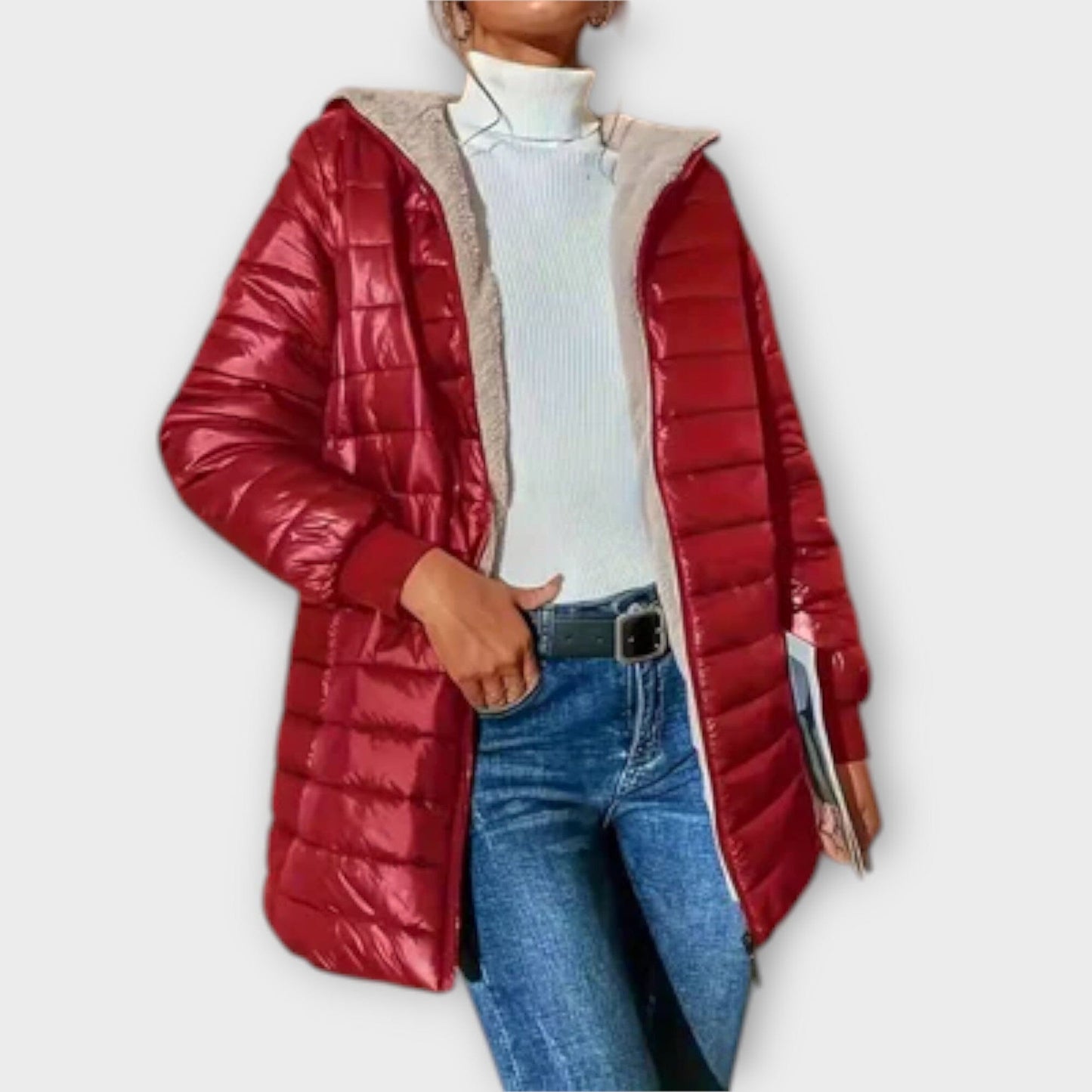 Carolin – Chaqueta casual de invierno para mujer Carolin – Chaqueta casual de invierno para mujer A minha loja Rojo S 