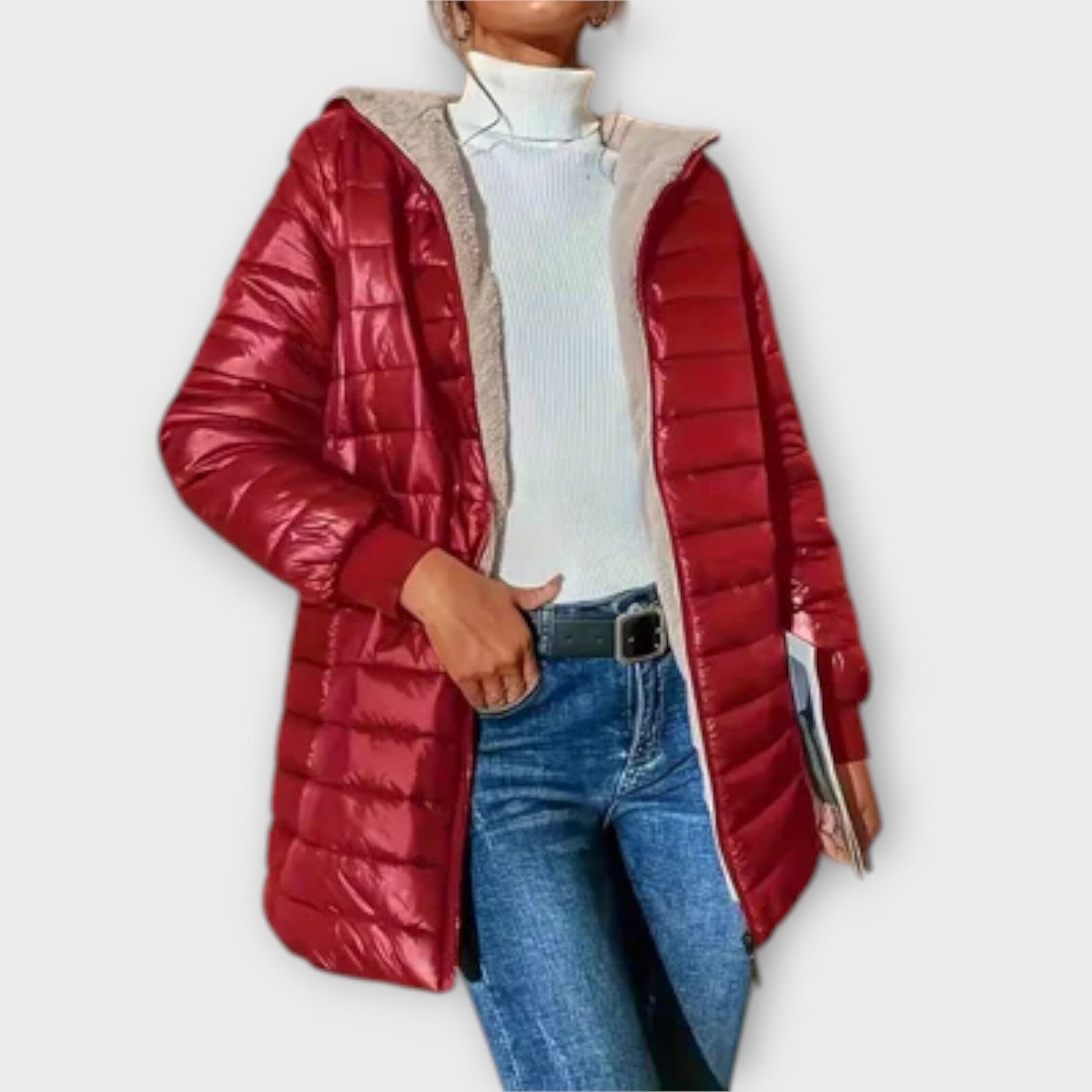 Carolin – Chaqueta casual de invierno para mujer Carolin – Chaqueta casual de invierno para mujer A minha loja Rojo S 