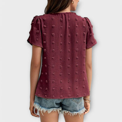 Charlotte - La Blusa Perfecta de Polka Dot Charlotte - La Blusa Perfecta de Polka Dot A minha loja 
