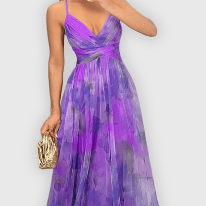 Dora | Vestido Maxi Premium Hecho a Mano Dora | Vestido Maxi Premium Hecho a Mano Rita Violeta S 