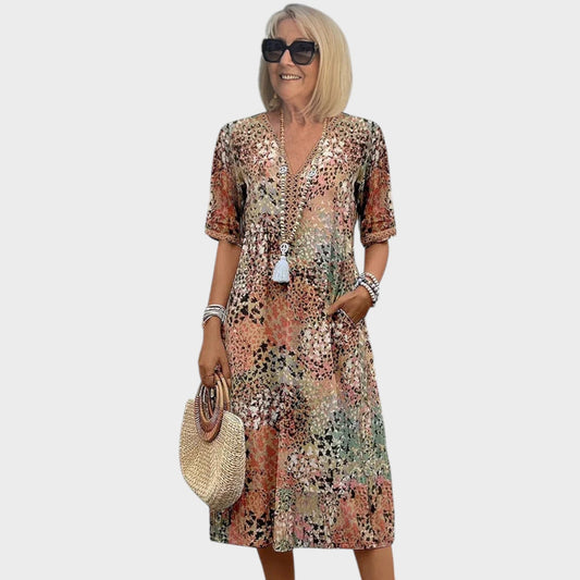 Harper | Vestido Harper Floral Vibrante