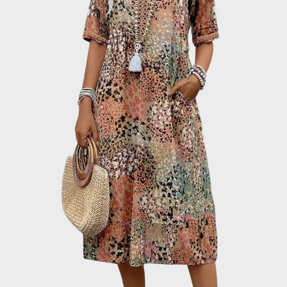 Harper | Vestido Harper Floral Vibrante
