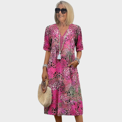 Harper | Vestido Harper Floral Vibrante