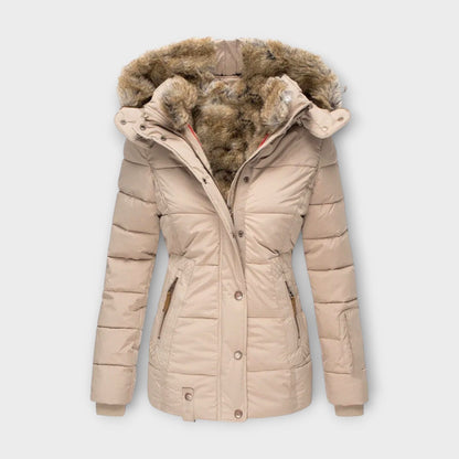 Emine – Chaqueta de forro de peluche suave Emine – Chaqueta de forro de peluche suave A minha loja Beige XS 